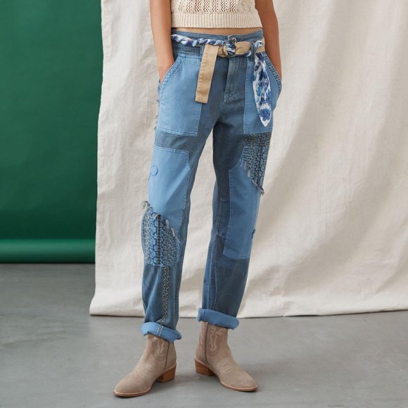 Anthropologie Pants - Anthropologie | Pilcro The Camp Wanderer Patchwork Pants